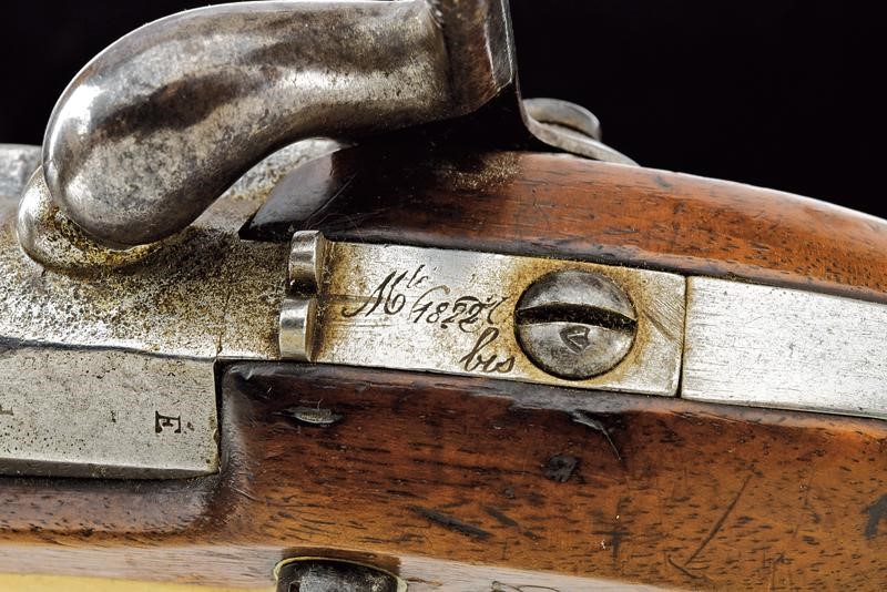 Pistola a luminello mod. 1822 T bis
