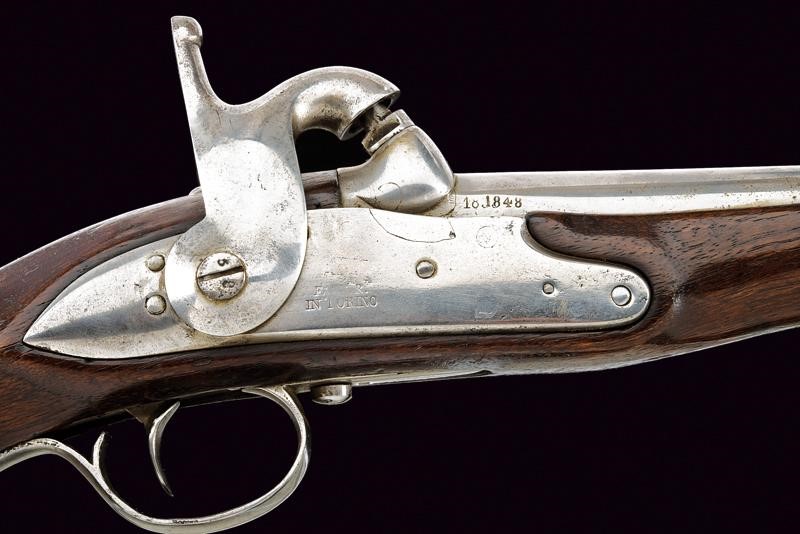 Pistola da cavalleria ridotta a luminello mod. 1844