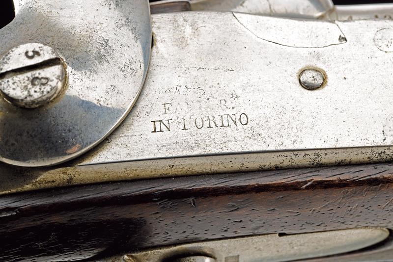 Pistola da cavalleria ridotta a luminello mod. 1844