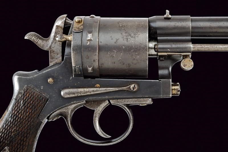 Revolver a percussione centrale sul tipo Gasser