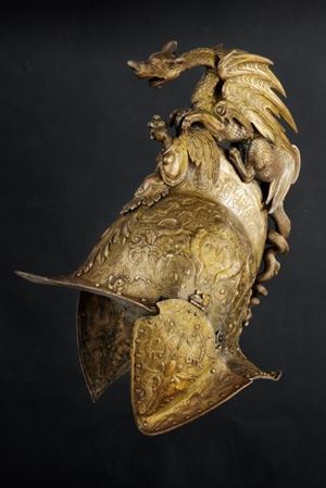 A Victorian reproduction of the parade burgonet of Henry II