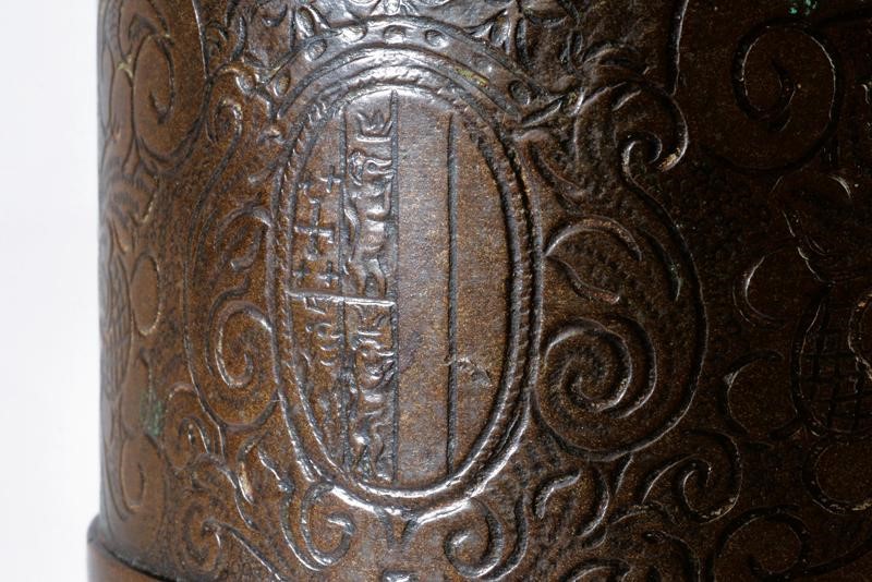 Bel Mortaio con Emblema Nobiliare