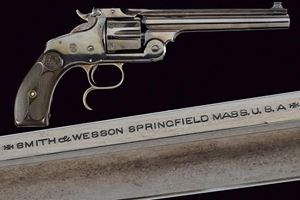 An interesting S&W New Model No. 3 Single Action Revolver - Special Order