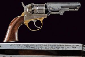 A J.M. Cooper Pocket Model Revolver, Philadelphia Second model