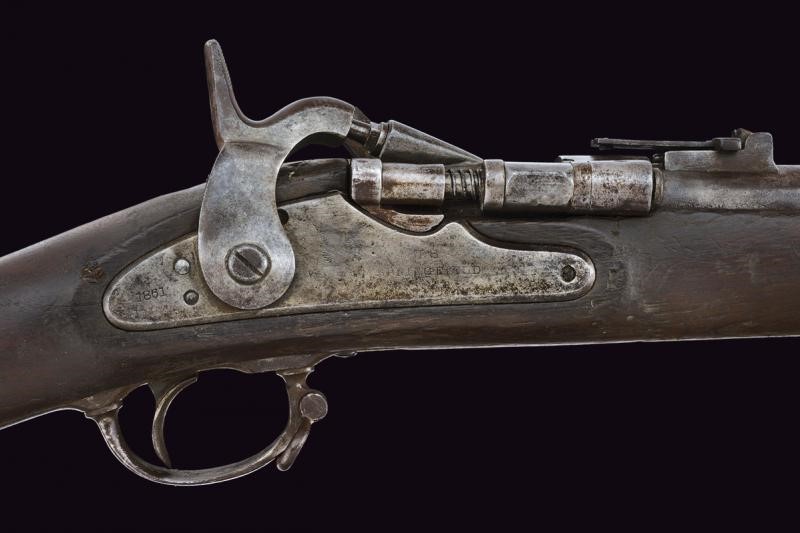 Raro fucile Springfield Mod. 1861 con conversione Snider