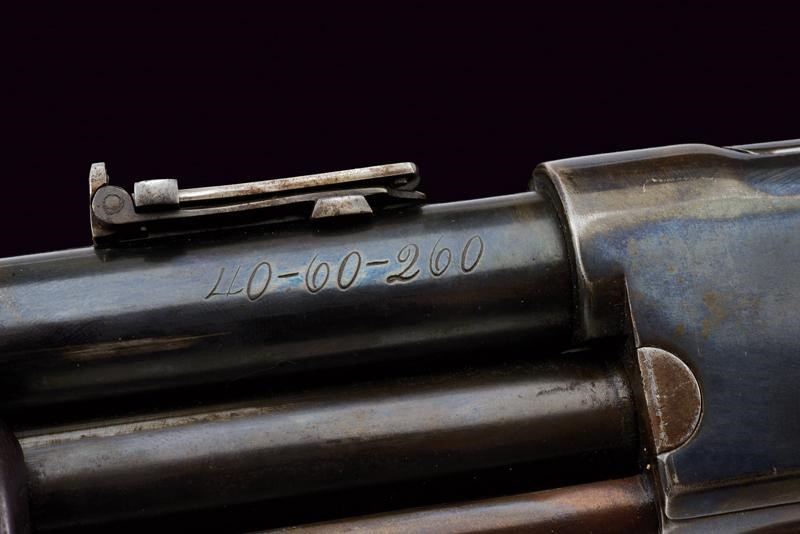 Interessante Colt Lightning Slide Action Carbine, Large Frame, con alloggiamento per baionetta