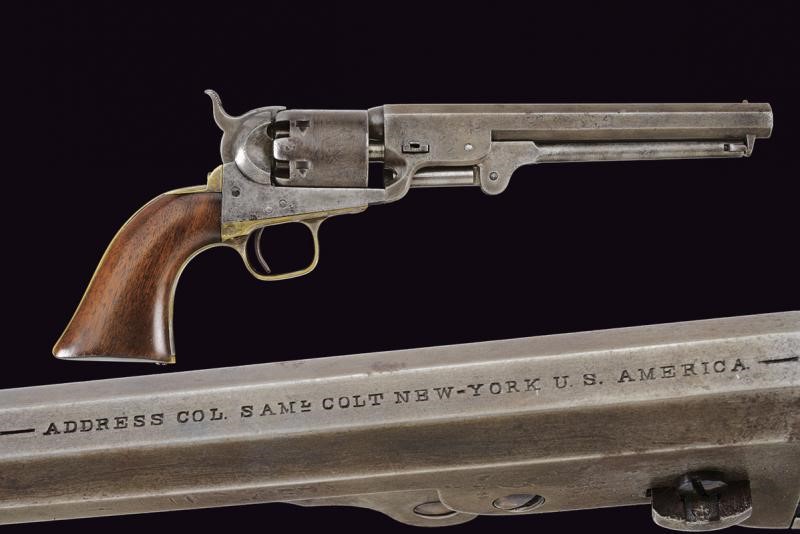 A Colt Model 1851 Navy Revolver 1861 | Fine Antique Arms and Armour ...