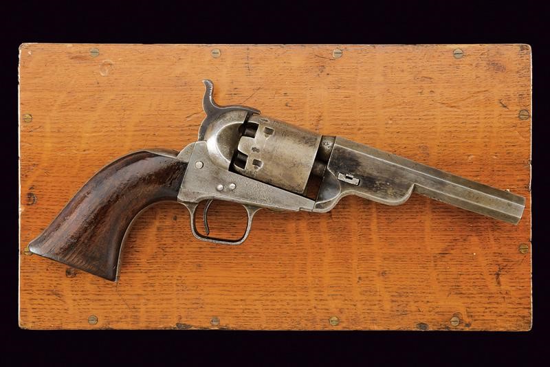 Colt Model 1851 Navy Revolver in cassetta