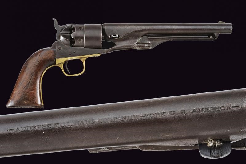 A Colt Model 1860 Army Revolver 1866 | Fine Antique Arms and Armour ...