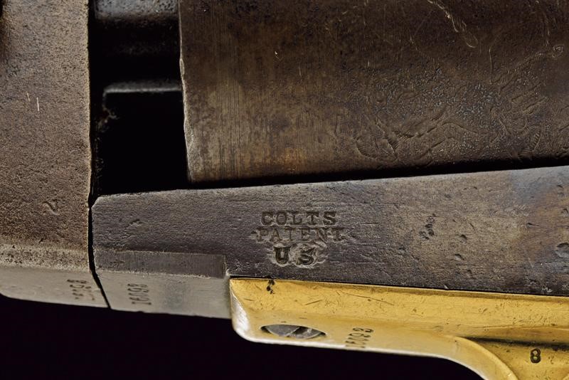 Interessante Colt Third Model Dragoon Revolver, probabilmente d'impiego militare