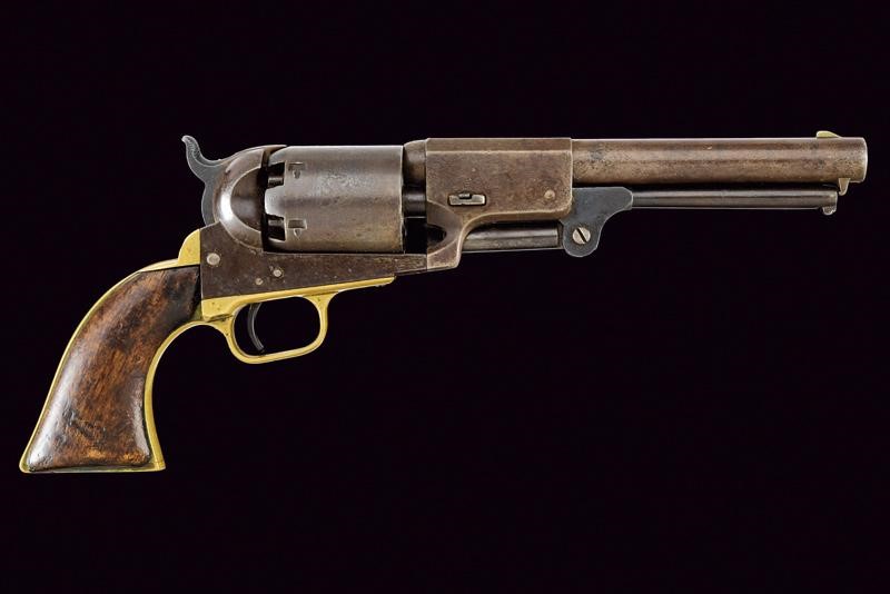 Interessante Colt Third Model Dragoon Revolver, probabilmente d'impiego militare