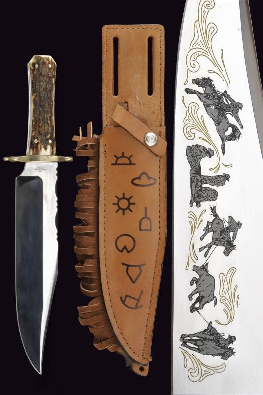 Raro coltello Colt Bowie Knife "One of One Thousand"