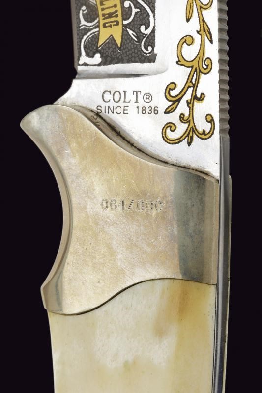 Raro coltello Colt Team Rodeo Collection "Steer Wrestling"