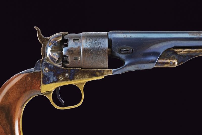 Bel modellino in scala di un revolver Colt Model 1860 Army