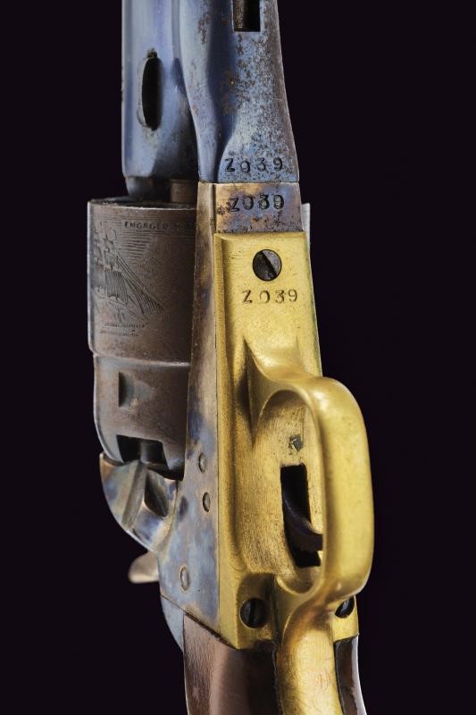 Bel modellino in scala di un revolver Colt Model 1860 Army