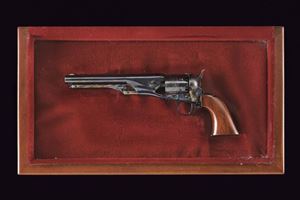 A fine miniature Colt Model 1861 Navy revolver