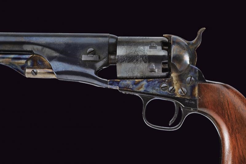 Bel modellino in scala di un revolver Colt Model 1861 Navy