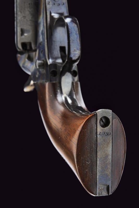 Bel modellino in scala di un revolver Colt Model 1861 Navy
