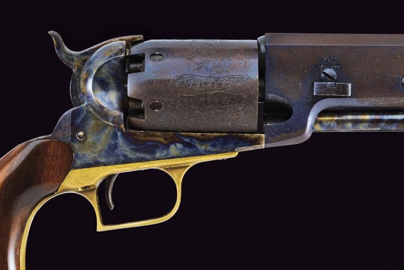 Bel modellino in scala di un revolver Colt Walker