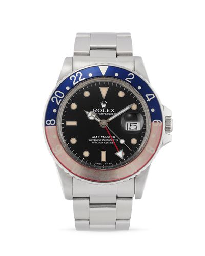 GMT Master 16750, acciaio, anni '80