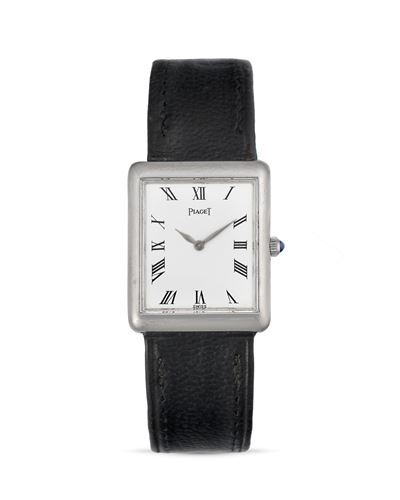 Protocole 9150, Orologio in oro bianco 18k con movimento a carica manuale
