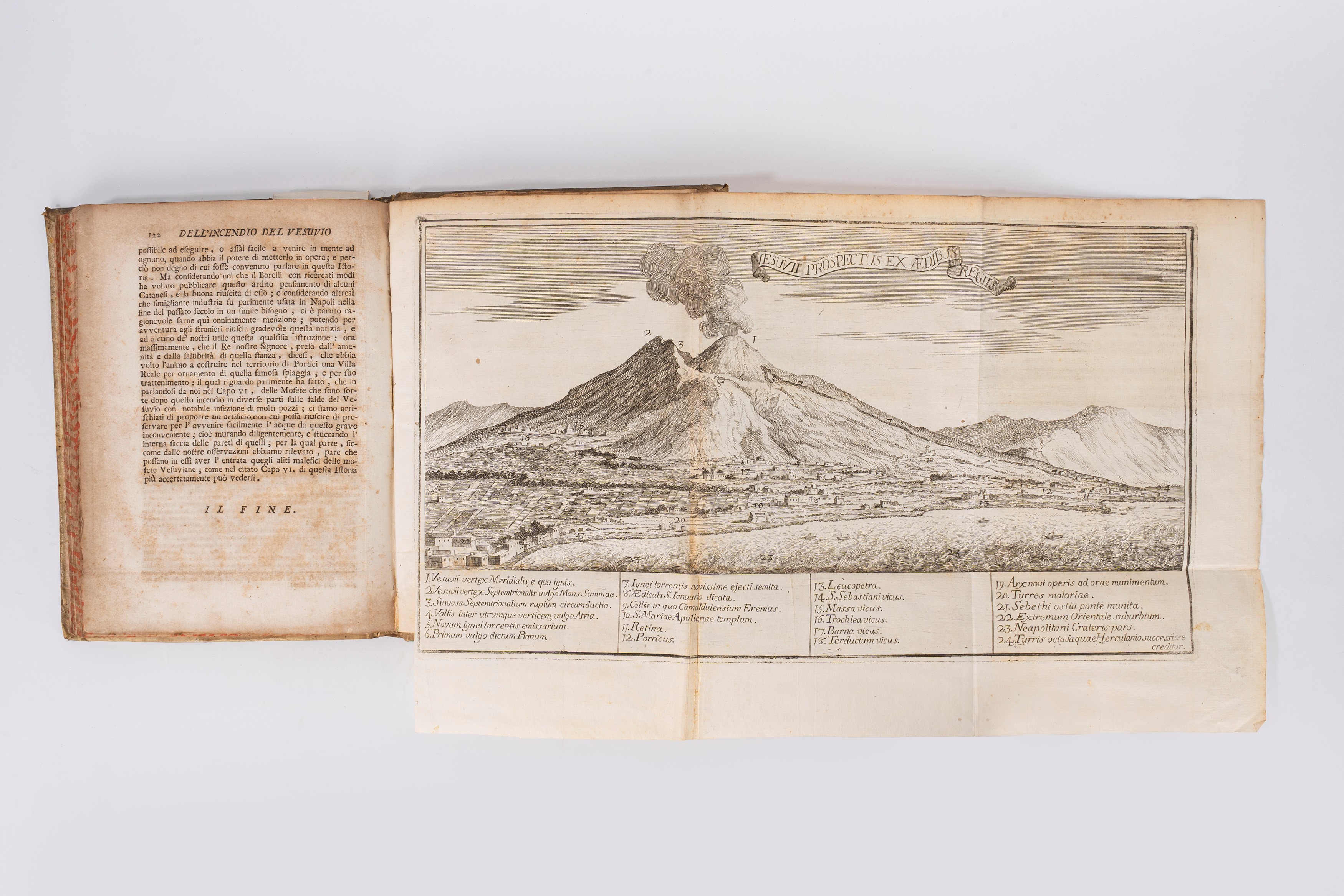 Istoria dell'incendio del Vesuvio accaduto nel mese di Maggio dell'Anno MDCCXXXVII