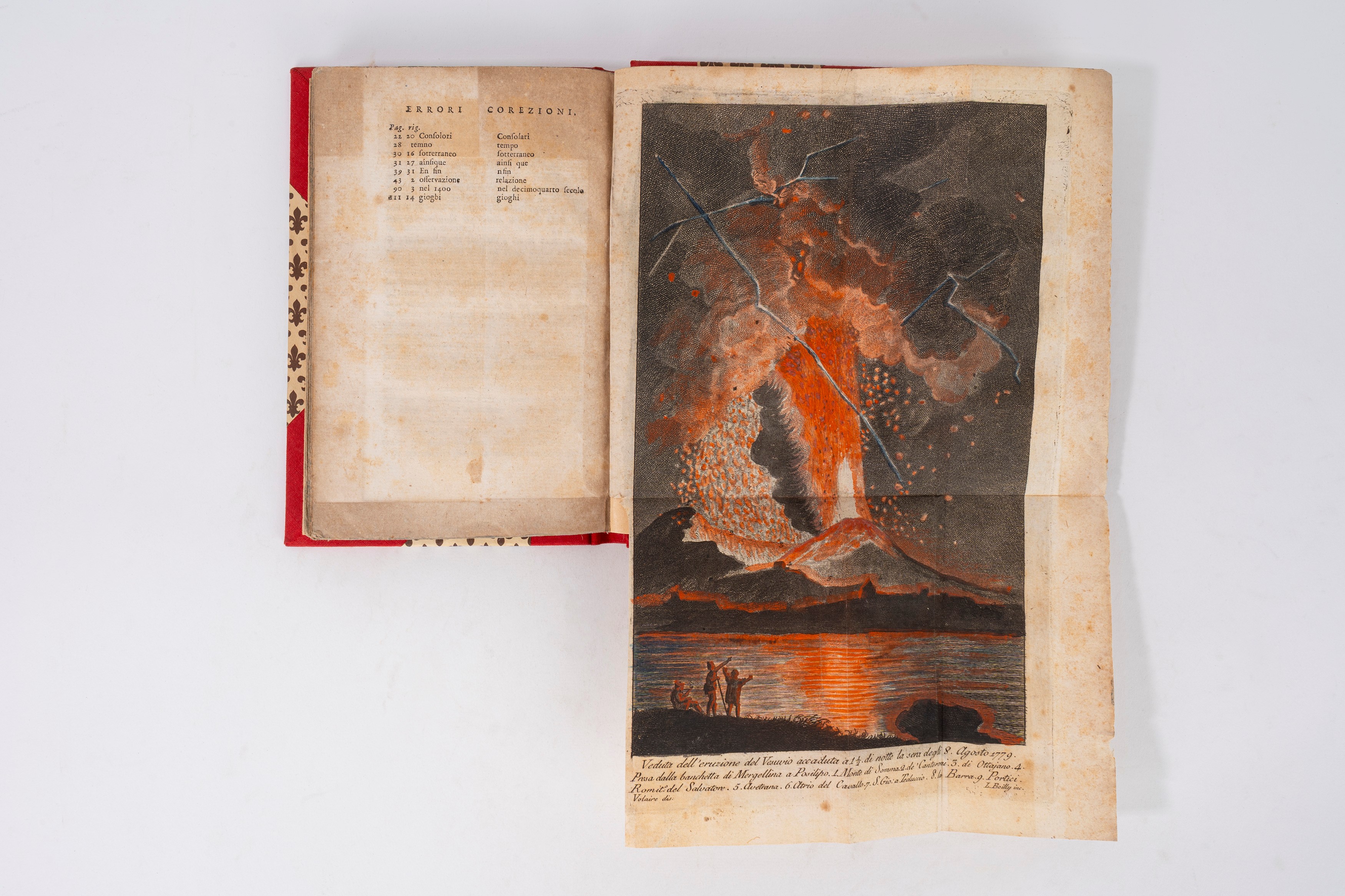 Relazione dell'ultima eruzione del Vesuvio accaduta nel mese di agosto di questo anno 1779