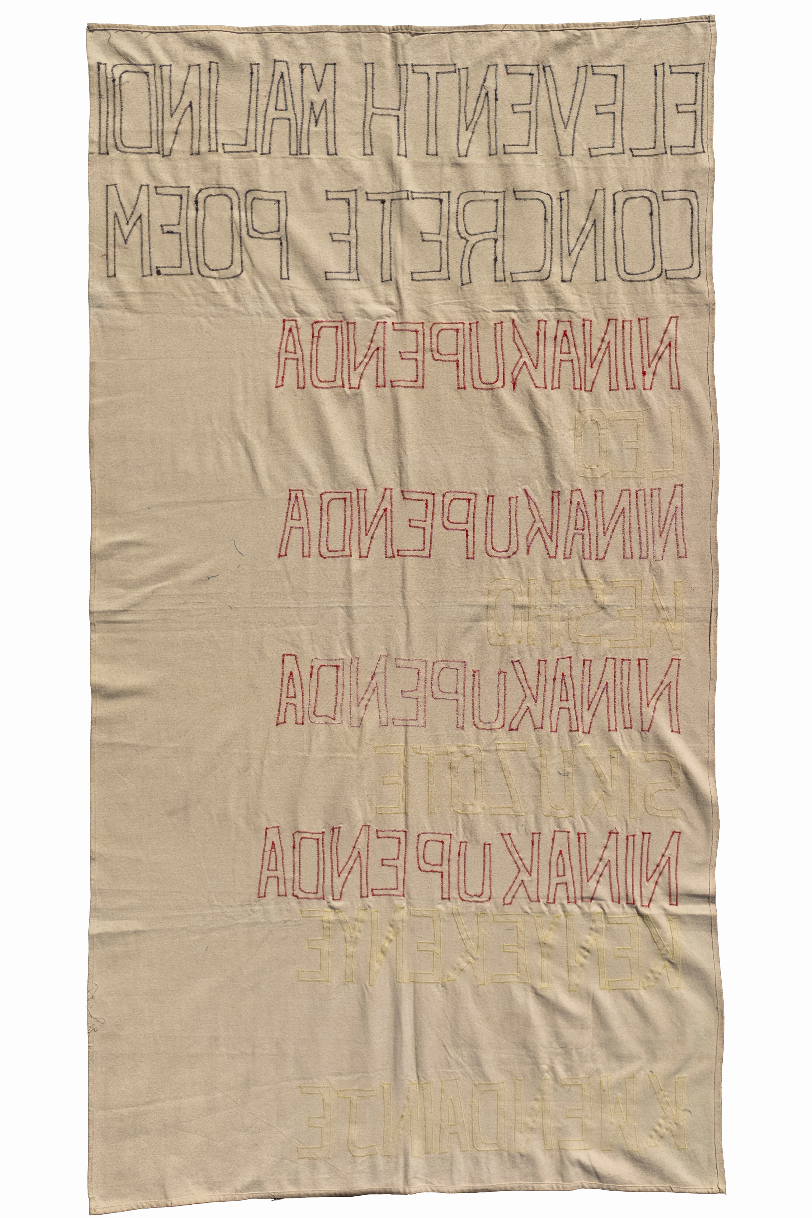 Arazzo 'Eleventh Malindi Concrete Poem'