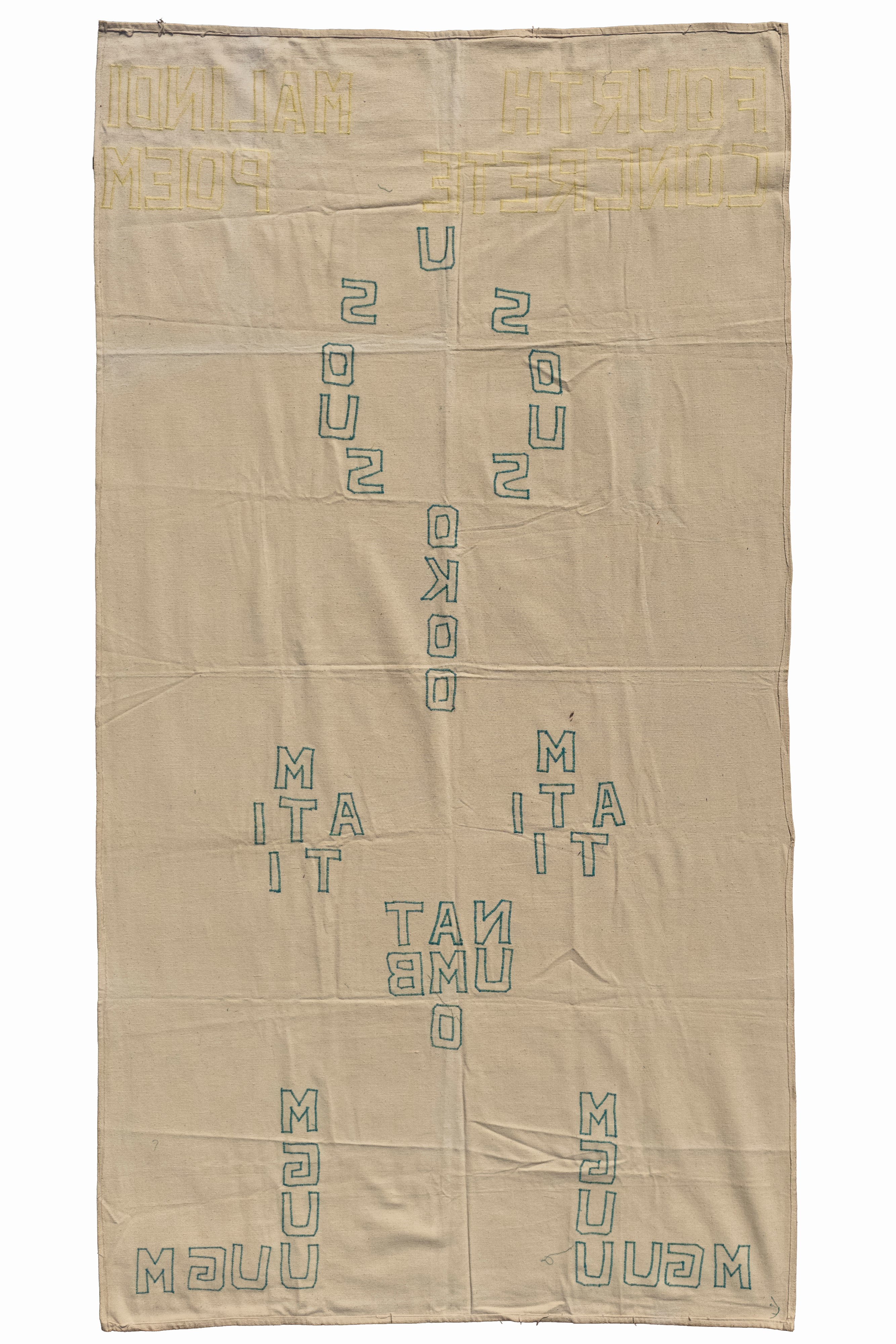 Emmett Williams - Fourth Malindi Concrete Poem