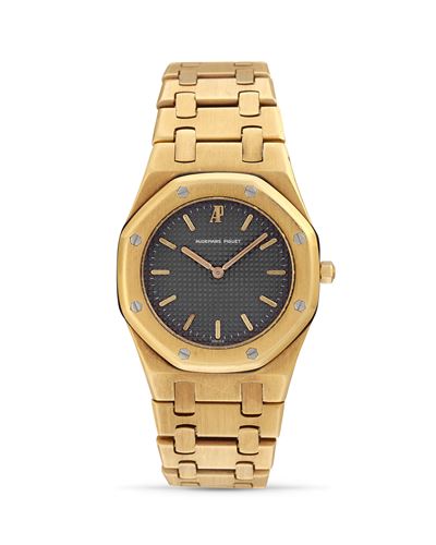 Royal Oak 6008BA, orologio in oro 18k con bracciale integrato