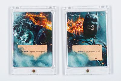 Coppia Dark Ritual Mtg Altered