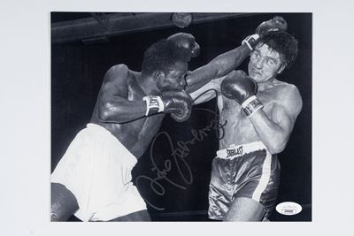 Nino Benvenuti - Foto Autografata – 21,5x 20 CM (8”x10” Inch) - Cert. Beckett