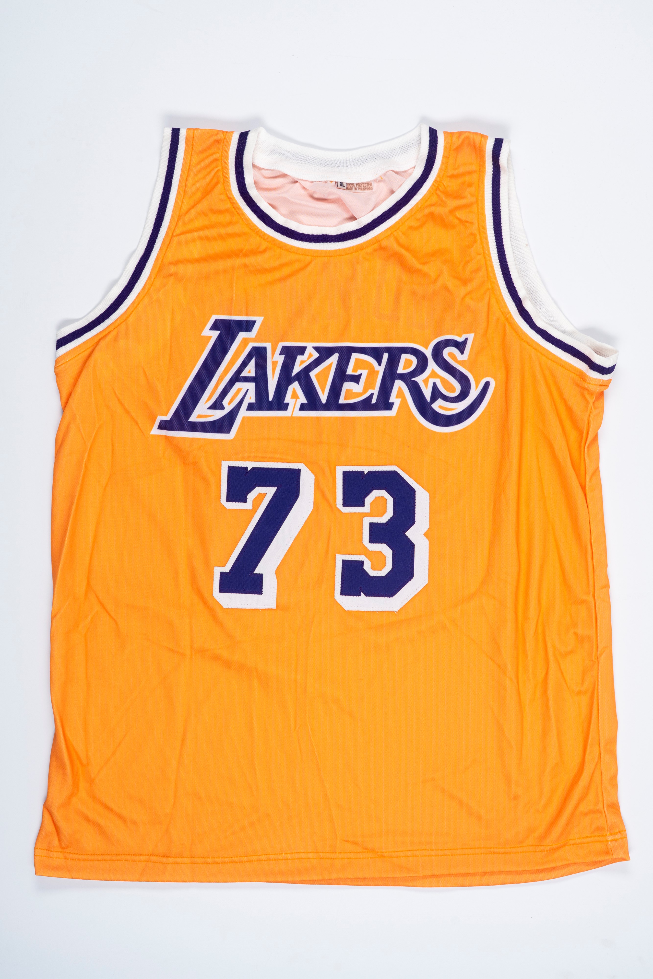 Dennis Rodman – Maglia Autografata – Los Angeles Lakers – Cert. Jsa e Fiterman Sports