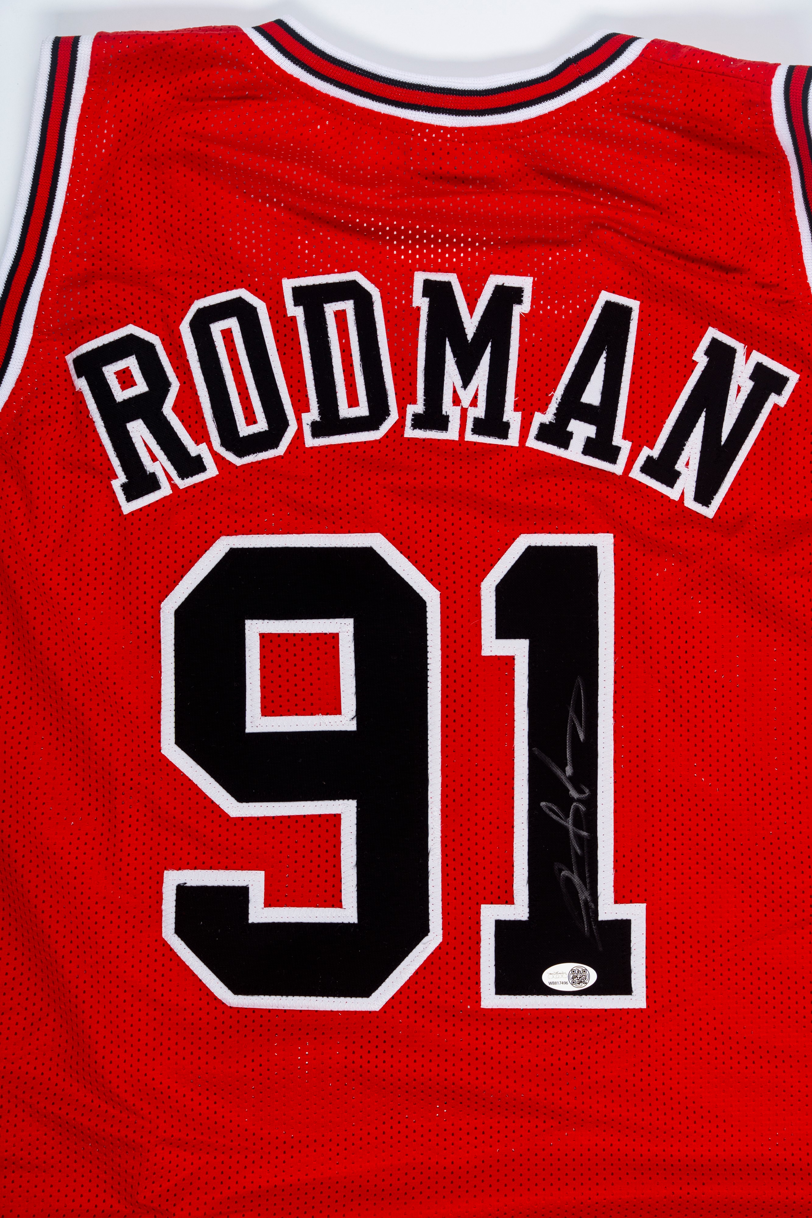 Dennis Rodman – Maglia Autografata – Chicago Bulls – Cert. Jsa
