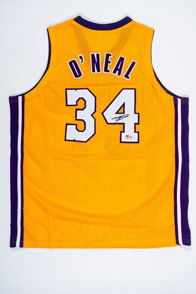 Shaquille o'neal – Maglia Autografata – Los Angeles Lakers – Cert. Beckett