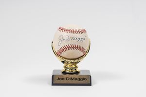 Joe DiMaggio – Autographed Baseball - New York Yankees - JSA Cert.