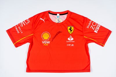 Charles Leclerc – Maglia Autografata – Ferrari – Cert. Beckett