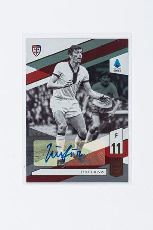 Gigi Riva – Signed Card – Panini Chronicles Elite – Cagliari