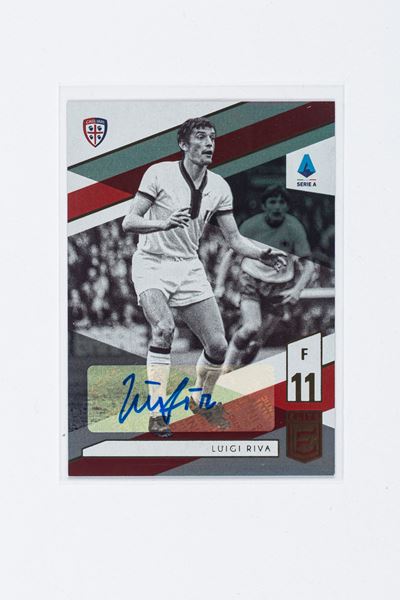 Gigi Riva – Card Autografata – Panini Chronicles Elite – Cagliari