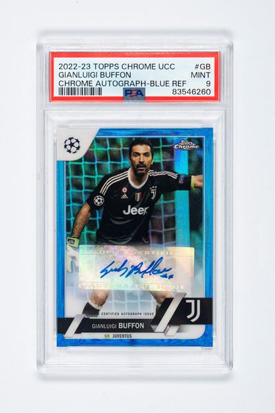 Gianluigi Buffon – Card Autografata – Juventus - Topps – Numerata su 150 - Psa 9