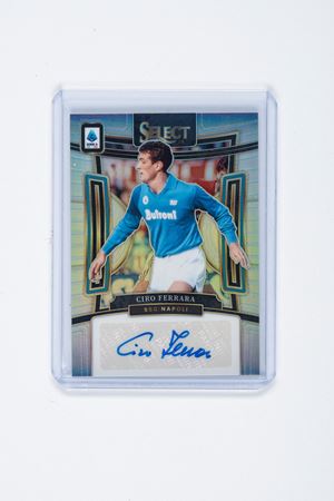 Ciro Ferrara – Card autografata – Napoli – Panini Select 2023/24