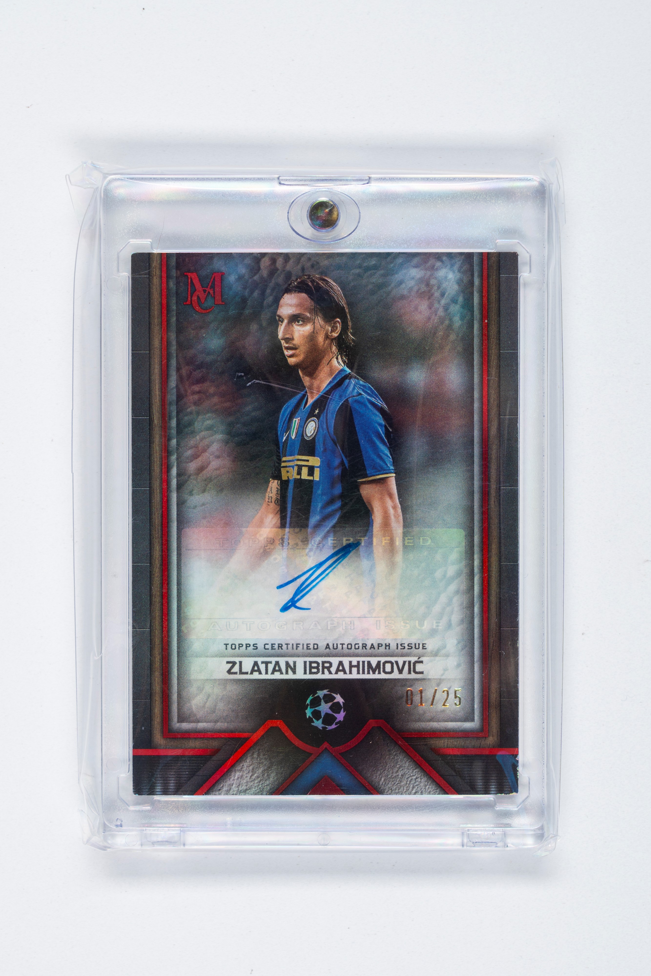 Zlatan Ibrahimovic - Zlatan Ibrahimovic – Signed Card - 2024 Topps