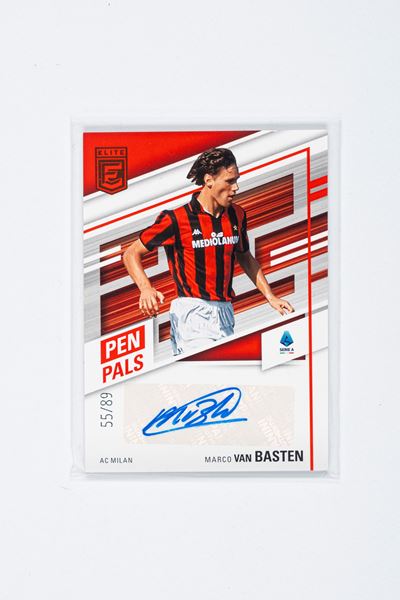 Marco Van Basten - Card Autografata – Milan - Panini Pen Pals 22/23 – Numerata su 89