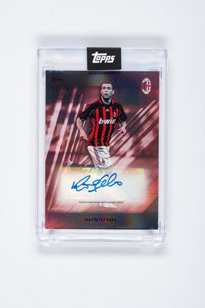 Ronaldo Nazario – Signed Card - 2025 Topps AC Milan 125th Year Anniversary – Numbered out of 49