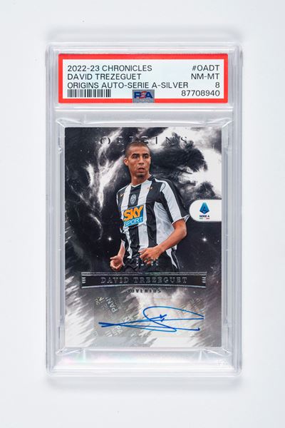 David Trezeguet - Card Autografata – Juventus - Panini Origins 2022/23 – Numerata su 99 – Cert. P...