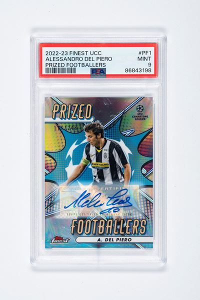 Alex del Piero – Card Autografata – Juventus - Topps – Numerata su 248 - Psa