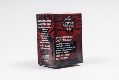 Leaf - Heroes Of Wrestling 2023 – 1 Card Autografata Garantita - Box Sigillato