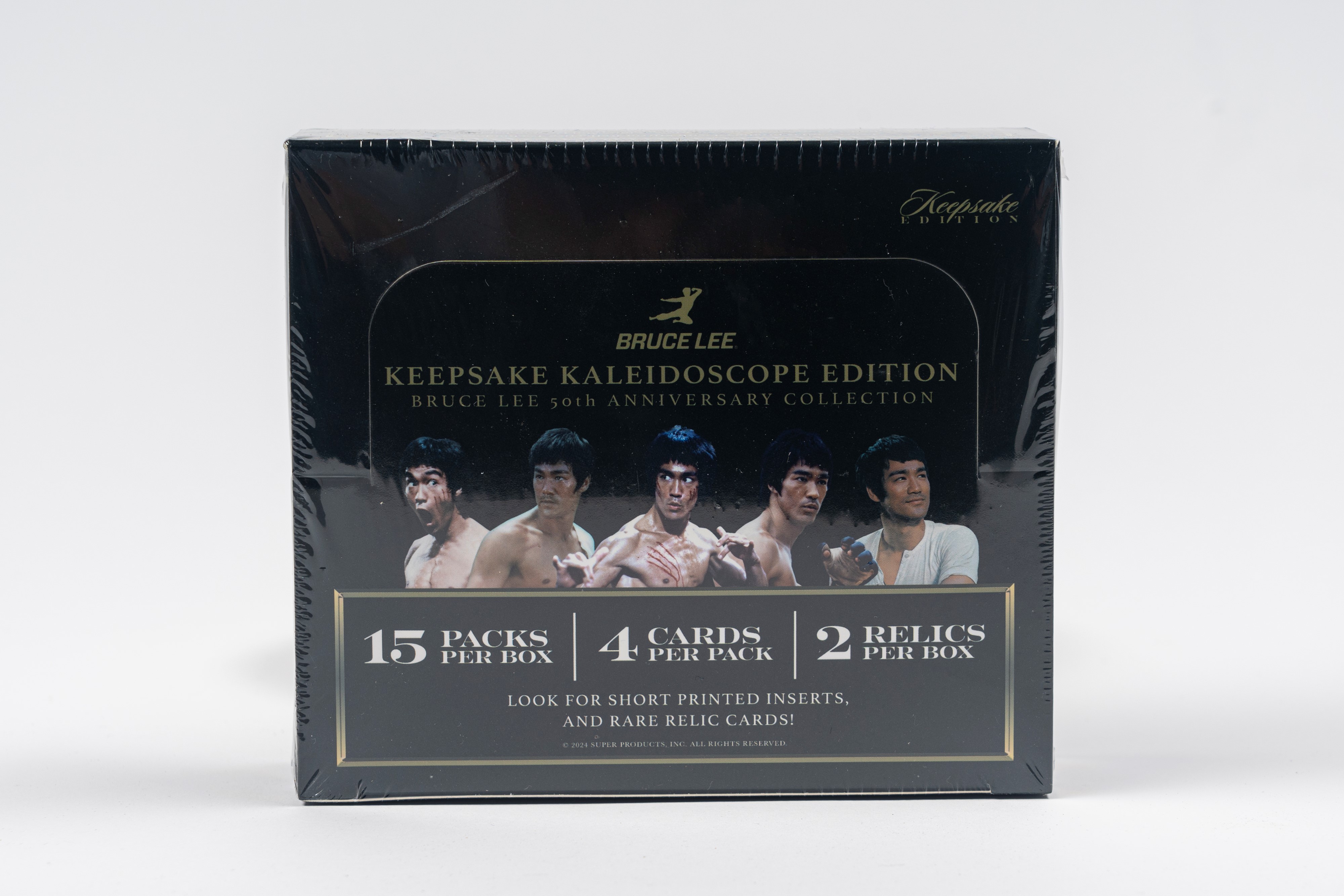Bruce Lee - Keepsake - 50th Anniversary Kaleidoscope Edition - Box Sigillato – 2 Relic Card Garan...