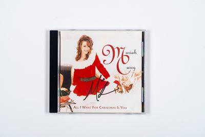 Mariah Carey – CD Autografato – “all i Want For Christmas Is You”