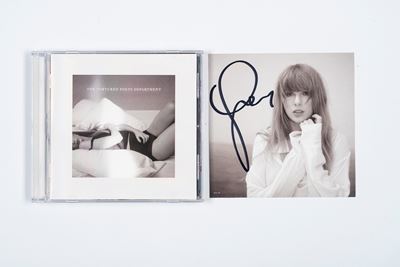 Taylor Swift – Foto Autografata – CD “the Tortured Poets Department”
